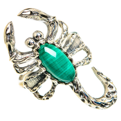 Malachite Rings handcrafted by Ana Silver Co - RING84353