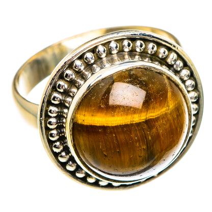 Tiger Eye Rings handcrafted by Ana Silver Co - RING84362
