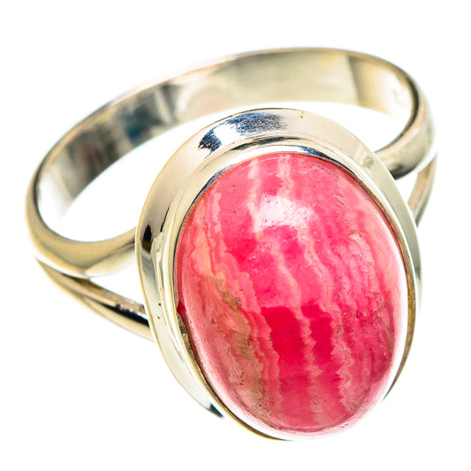 Rhodochrosite Rings handcrafted by Ana Silver Co - RING84371