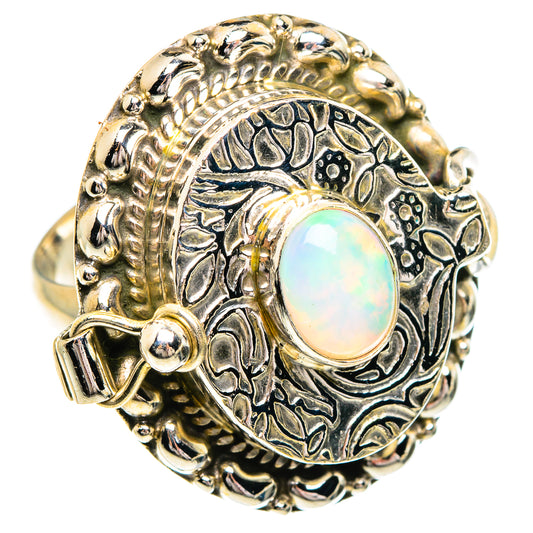 Ethiopian Opal Rings handcrafted by Ana Silver Co - RING84382
