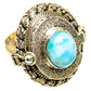 Larimar Rings handcrafted by Ana Silver Co - RING84386
