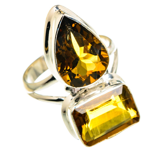 Mandarin Citrine Rings handcrafted by Ana Silver Co - RING84395