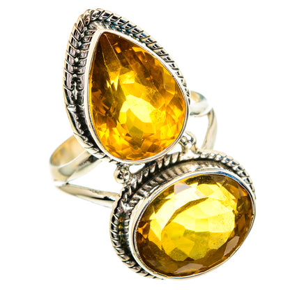 Mandarin Citrine Rings handcrafted by Ana Silver Co - RING84396