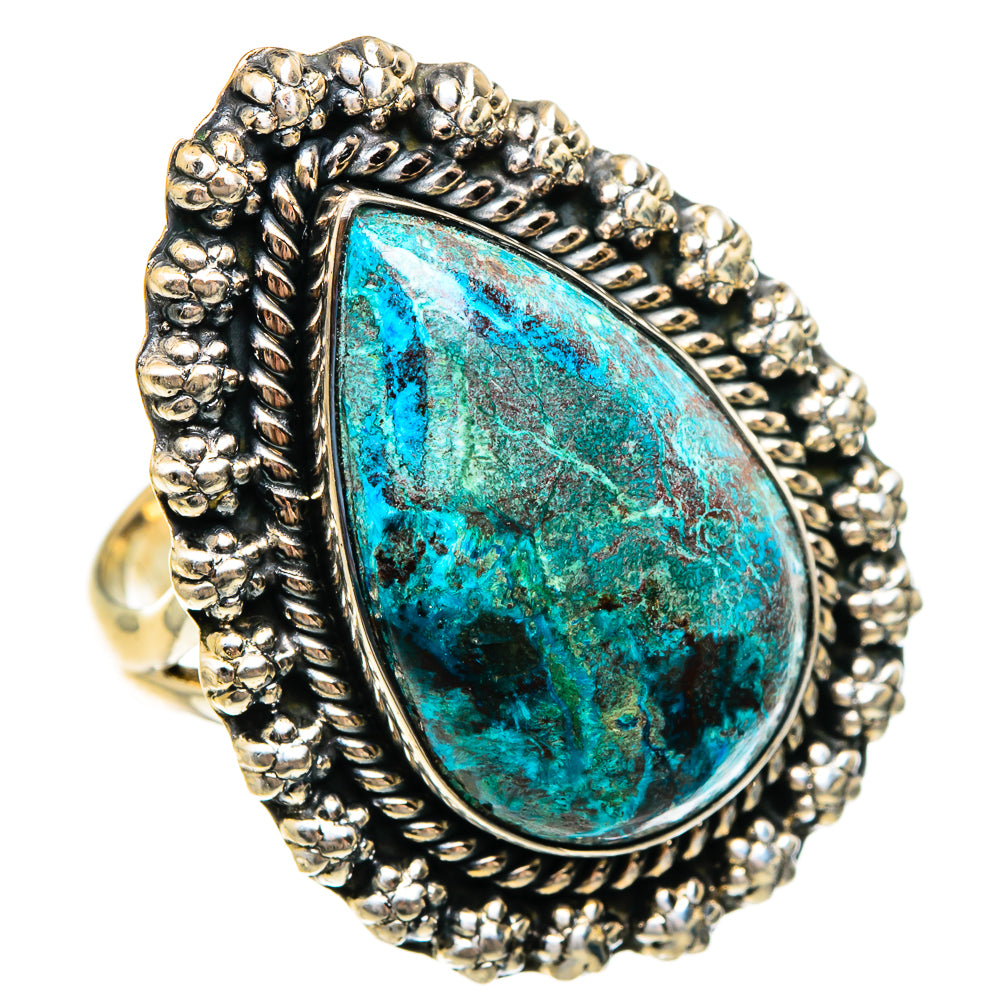 Shattuckite Rings handcrafted by Ana Silver Co - RING84410