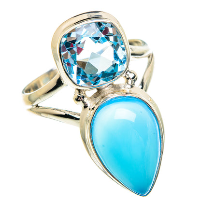 Chalcedony Rings handcrafted by Ana Silver Co - RING84411