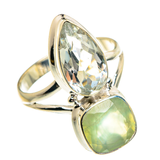 Prehnite Rings handcrafted by Ana Silver Co - RING84419