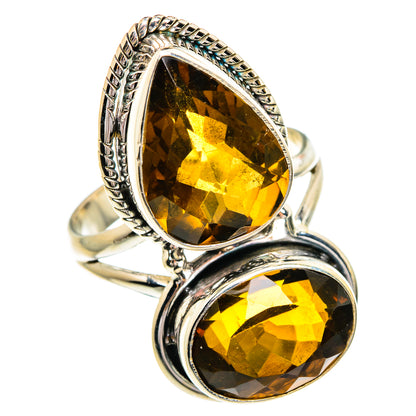 Mandarin Citrine Rings handcrafted by Ana Silver Co - RING84420