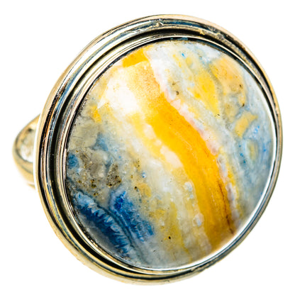 Blue Scheelite Rings handcrafted by Ana Silver Co - RING84431