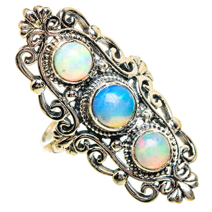 Ethiopian Opal Rings handcrafted by Ana Silver Co - RING84445