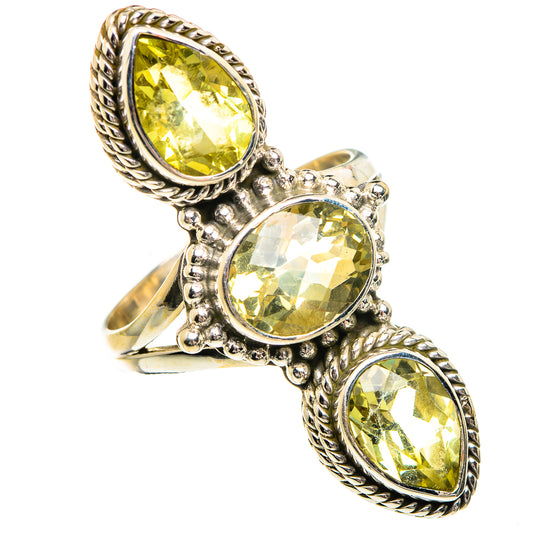 Citrine Rings handcrafted by Ana Silver Co - RING84446