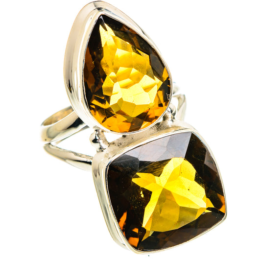 Mandarin Citrine Rings handcrafted by Ana Silver Co - RING84454