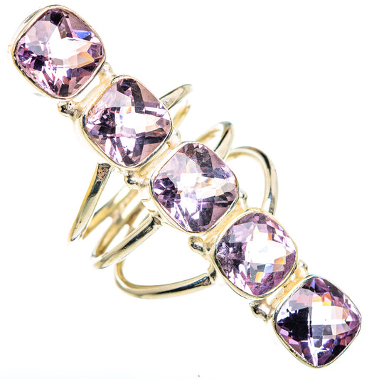 Kunzite Rings handcrafted by Ana Silver Co - RING84455