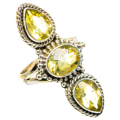 Citrine Rings handcrafted by Ana Silver Co - RING84465