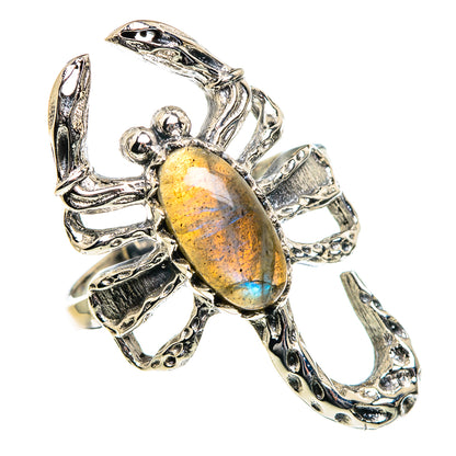 Labradorite Rings handcrafted by Ana Silver Co - RING84478