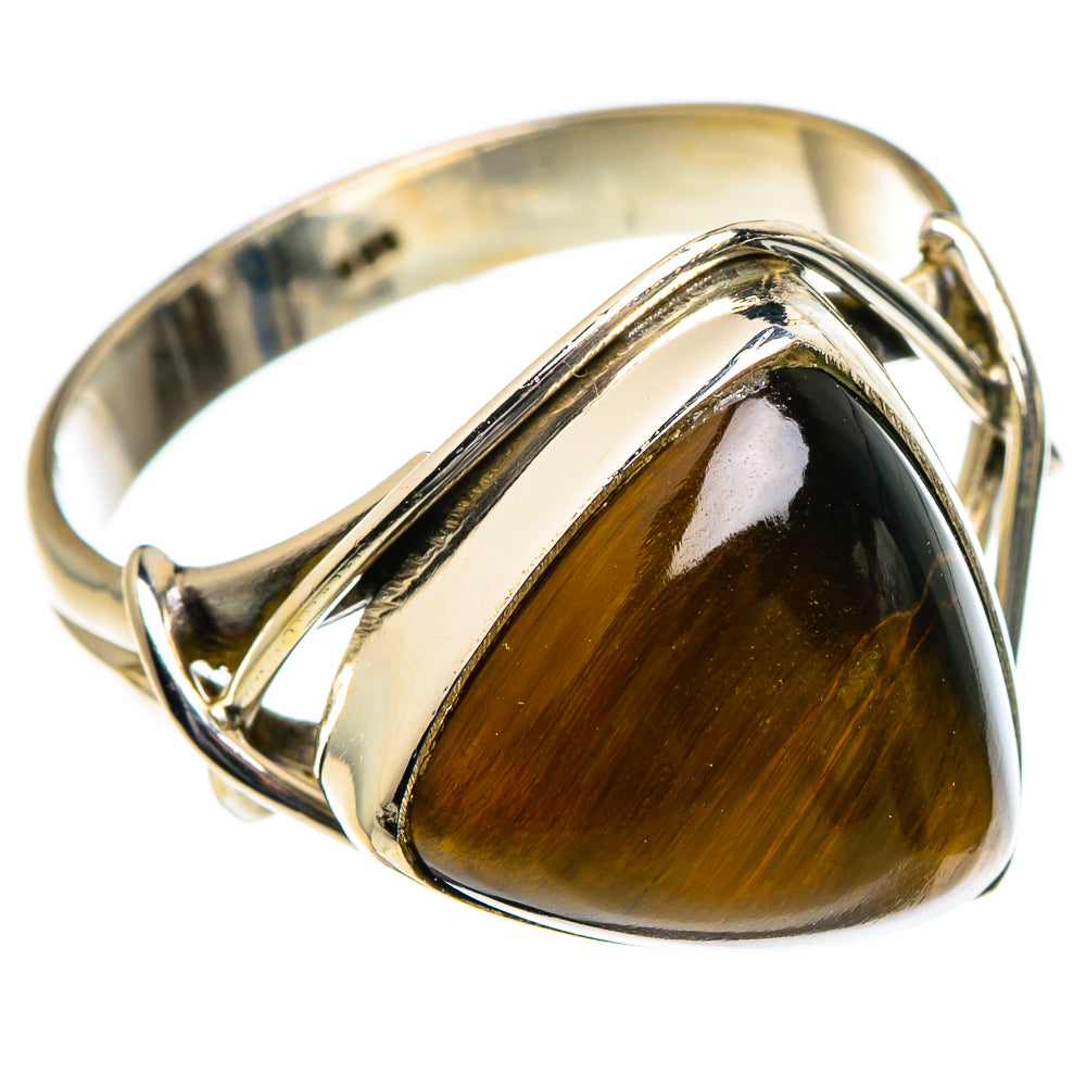 Tiger Eye Rings handcrafted by Ana Silver Co - RING84487