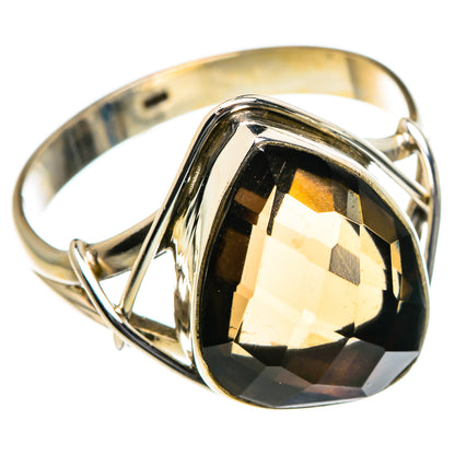 Smoky Quartz Rings handcrafted by Ana Silver Co - RING84488
