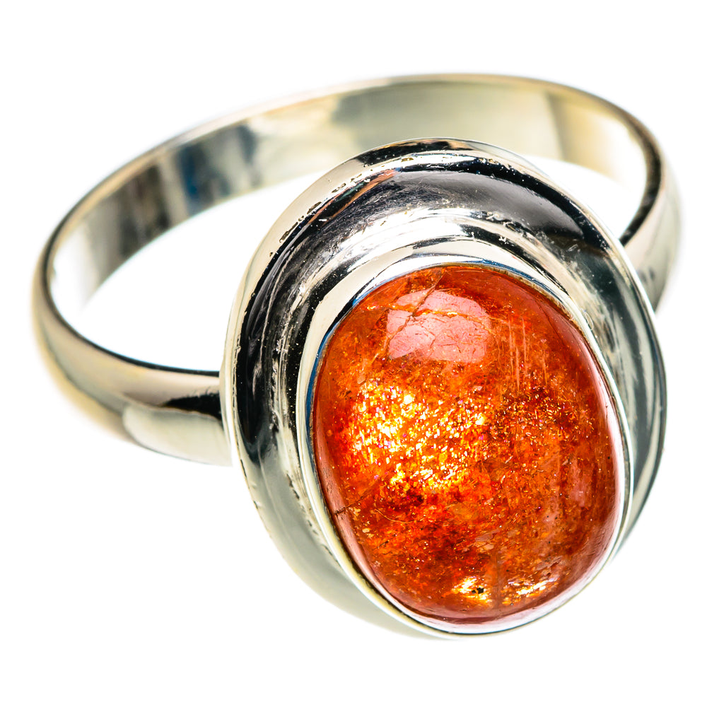Sunstone Rings handcrafted by Ana Silver Co - RING84491