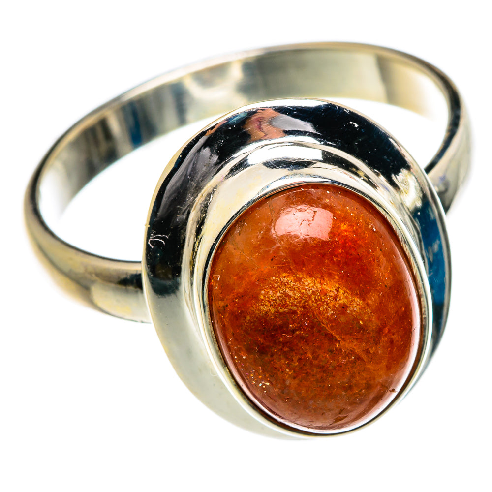 Sunstone Rings handcrafted by Ana Silver Co - RING84492