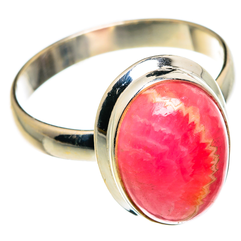 Rhodochrosite Rings handcrafted by Ana Silver Co - RING84493