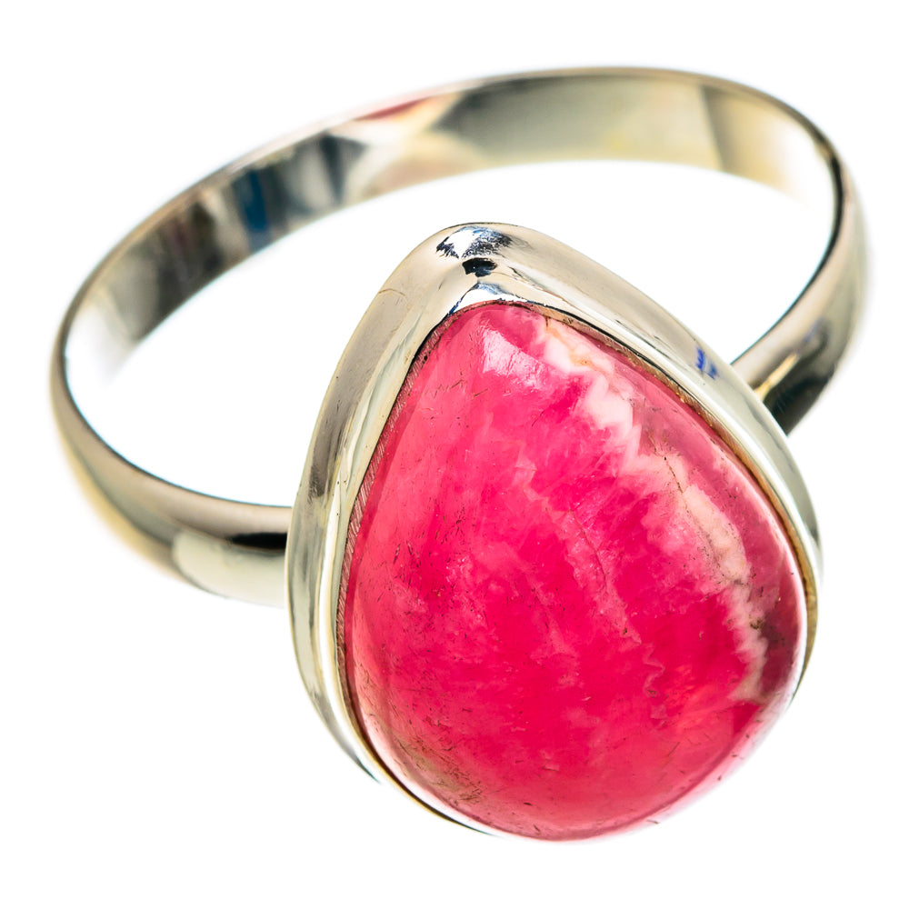 Rhodochrosite Rings handcrafted by Ana Silver Co - RING84496