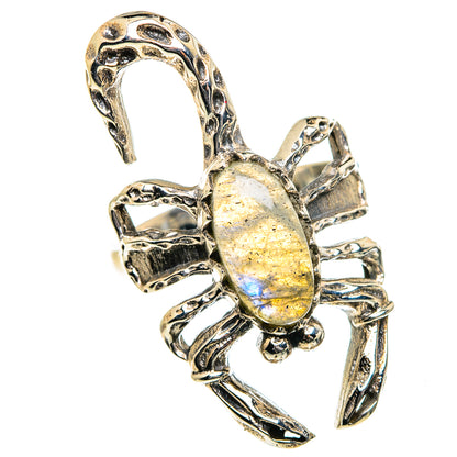 Labradorite Rings handcrafted by Ana Silver Co - RING84515