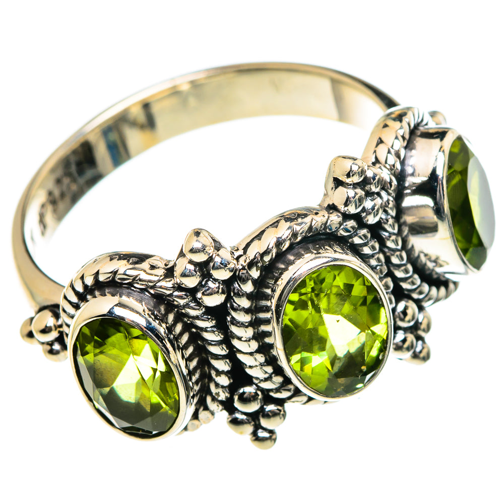Peridot Rings handcrafted by Ana Silver Co - RING84516