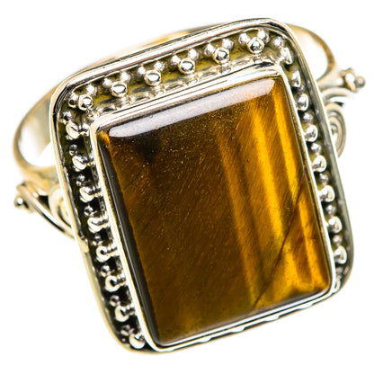 Tiger Eye Rings handcrafted by Ana Silver Co - RING84520