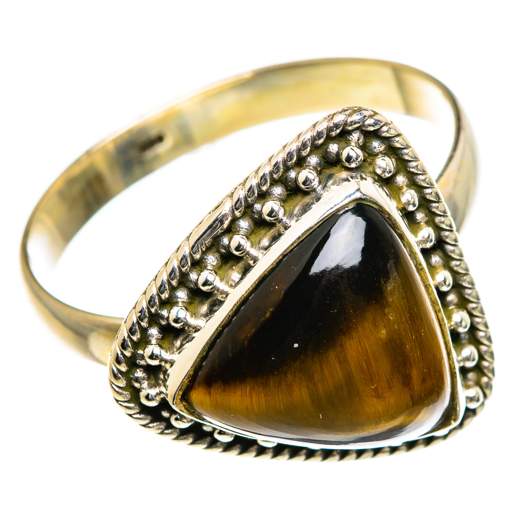 Tiger Eye Rings handcrafted by Ana Silver Co - RING84524