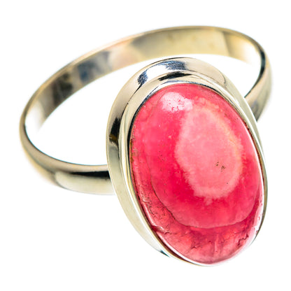 Rhodochrosite Rings handcrafted by Ana Silver Co - RING84529