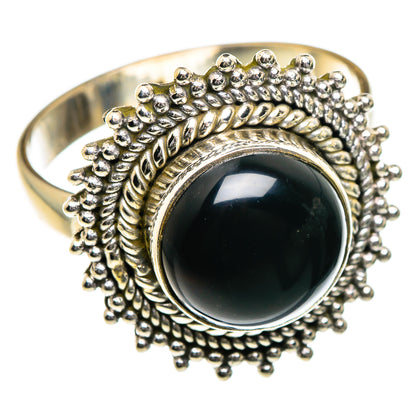 Black Onyx Rings handcrafted by Ana Silver Co - RING84535