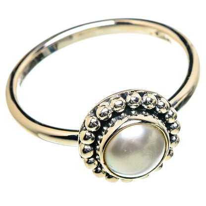 Cultured Pearl Rings handcrafted by Ana Silver Co - RING84539