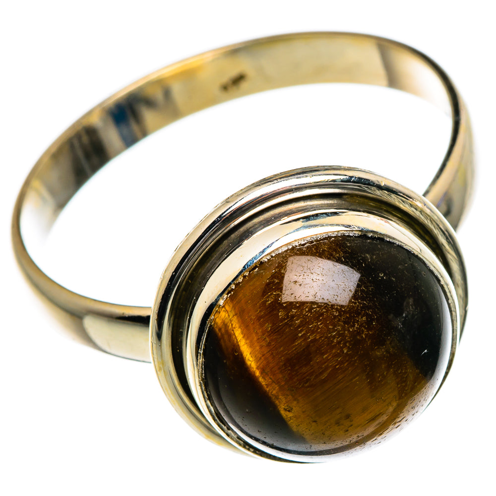 Tiger Eye Rings handcrafted by Ana Silver Co - RING84561