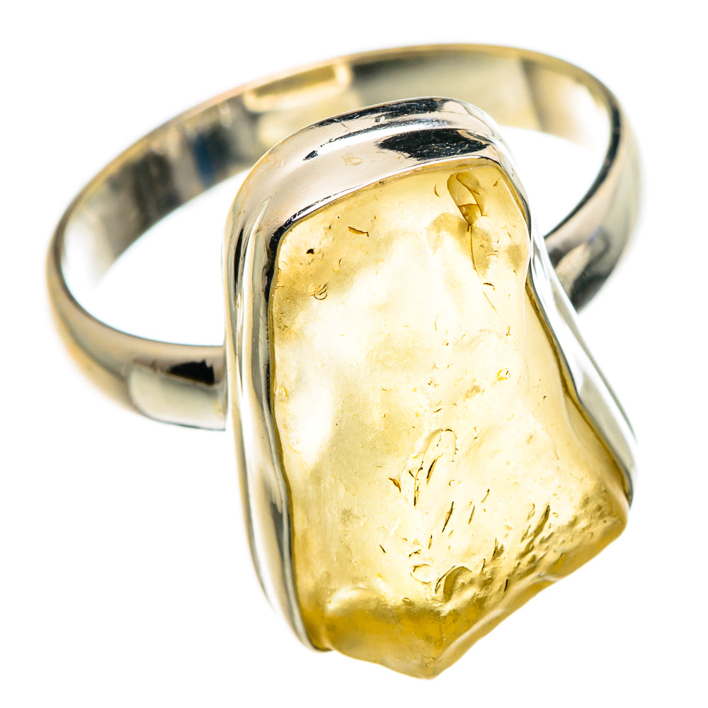 Libyan Glass Rings handcrafted by Ana Silver Co - RING84563