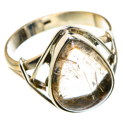 Rutilated Quartz Rings handcrafted by Ana Silver Co - RING84570