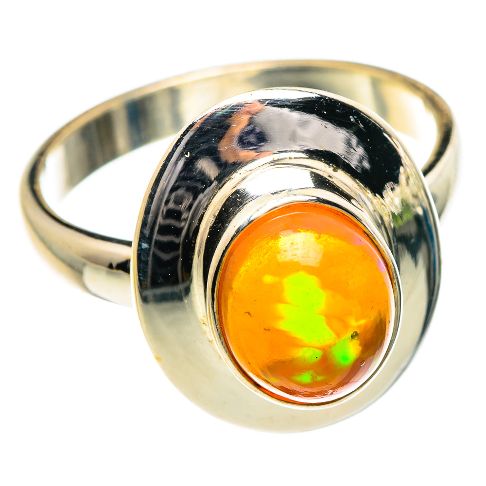Ethiopian Opal Rings handcrafted by Ana Silver Co - RING84580