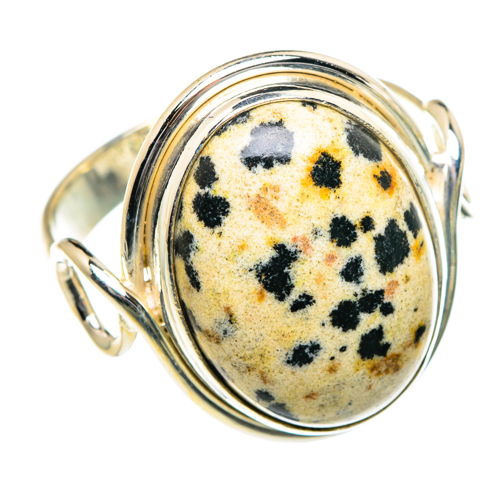 Dalmatian Jasper Rings handcrafted by Ana Silver Co - RING84600