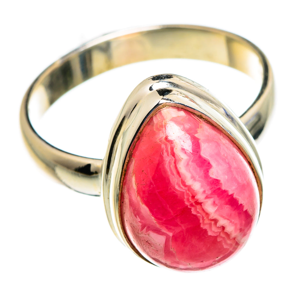 Rhodochrosite Rings handcrafted by Ana Silver Co - RING84603