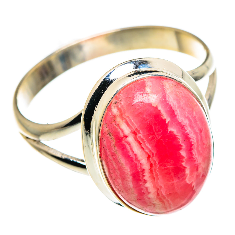 Rhodochrosite Rings handcrafted by Ana Silver Co - RING84606