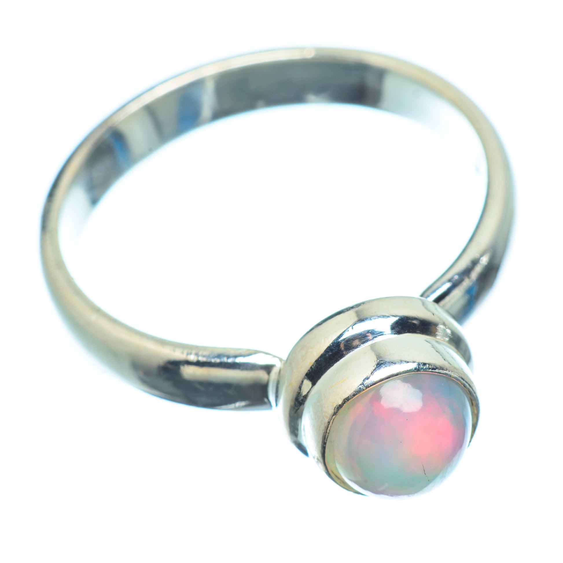 Ethiopian Opal Rings handcrafted by Ana Silver Co - RING8462
