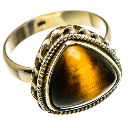 Tiger Eye Rings handcrafted by Ana Silver Co - RING84636