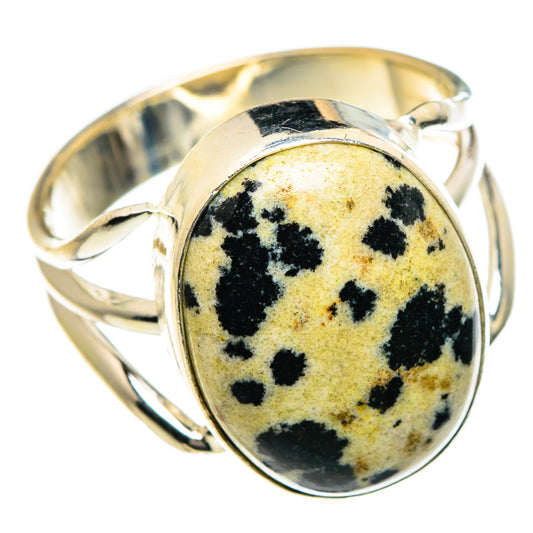 Dalmatian Jasper Rings handcrafted by Ana Silver Co - RING84638