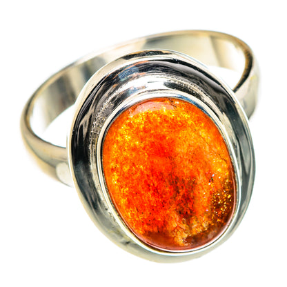 Sunstone Rings handcrafted by Ana Silver Co - RING84642