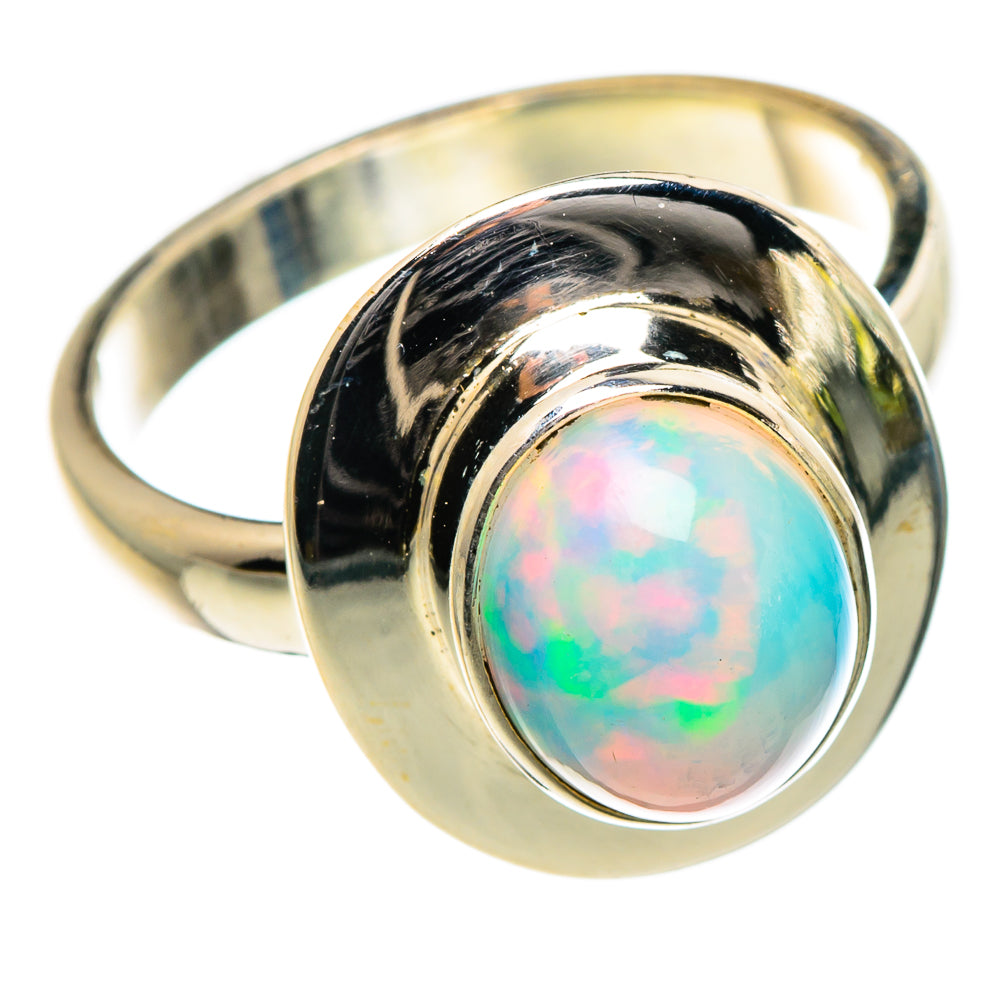 Ethiopian Opal Rings handcrafted by Ana Silver Co - RING84658