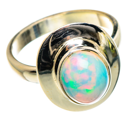 Ethiopian Opal Rings handcrafted by Ana Silver Co - RING84658