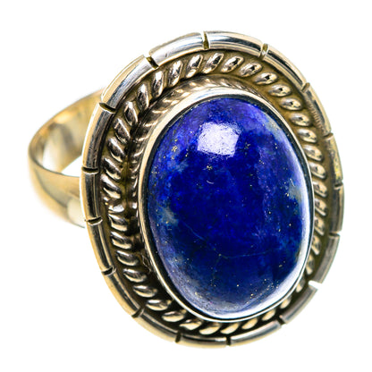 Lapis Lazuli Rings handcrafted by Ana Silver Co - RING84663