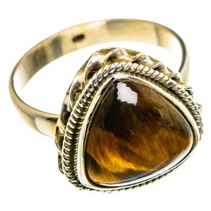 Tiger Eye Rings handcrafted by Ana Silver Co - RING84674