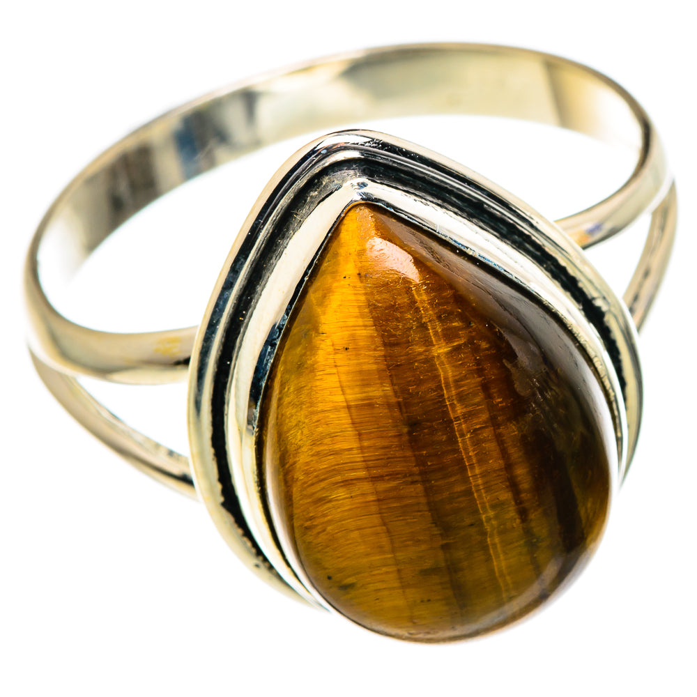 Tiger Eye Rings handcrafted by Ana Silver Co - RING84676