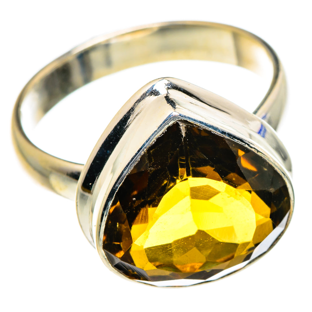 Mandarin Citrine Rings handcrafted by Ana Silver Co - RING84677
