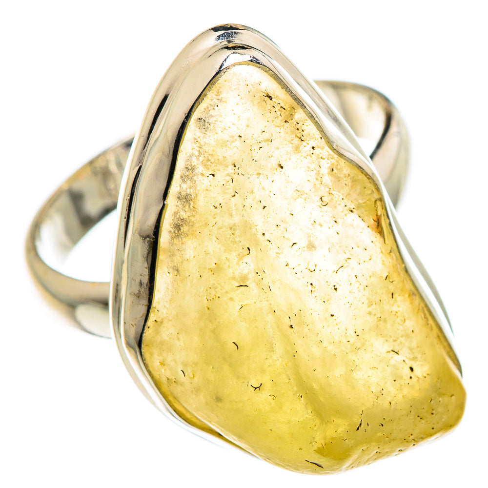 Libyan Glass Rings handcrafted by Ana Silver Co - RING84679