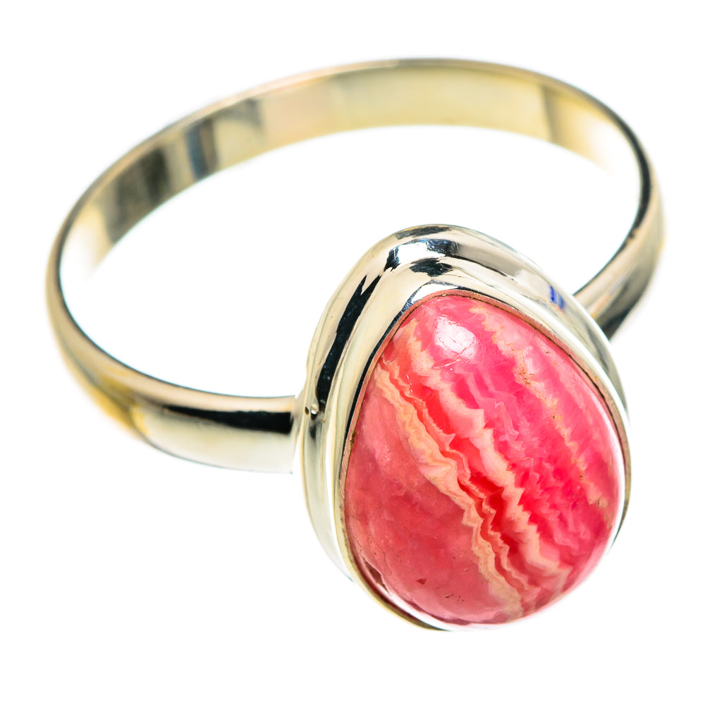 Rhodochrosite Rings handcrafted by Ana Silver Co - RING84681